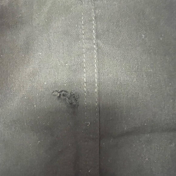 Calvin Klein Black Joggers with Gold Zippers - Picture 4 of 6